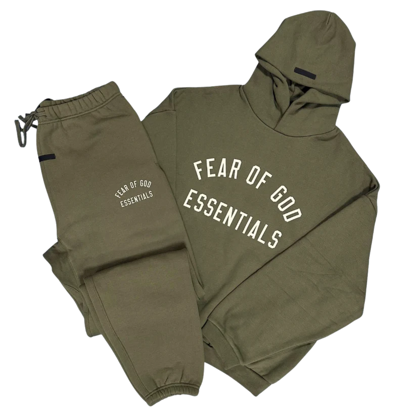 FEAR OF GOD ESSENTIALS MILITARY TRACKSUIT (FW24)