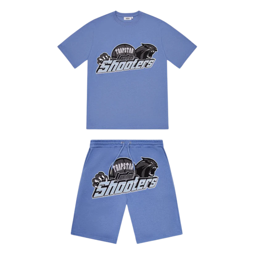 TRAPSTAR SHOOTERS SHORT SET - BLUE