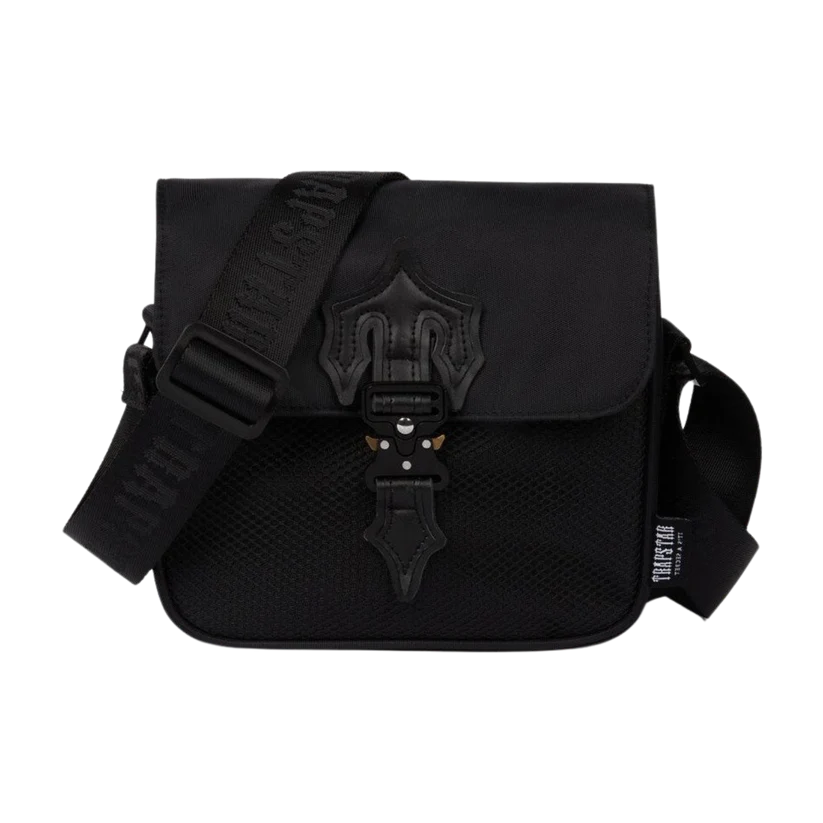 TRAPSTAR IRONGATE T CROSS-BODY BAG - BLACK EDITION