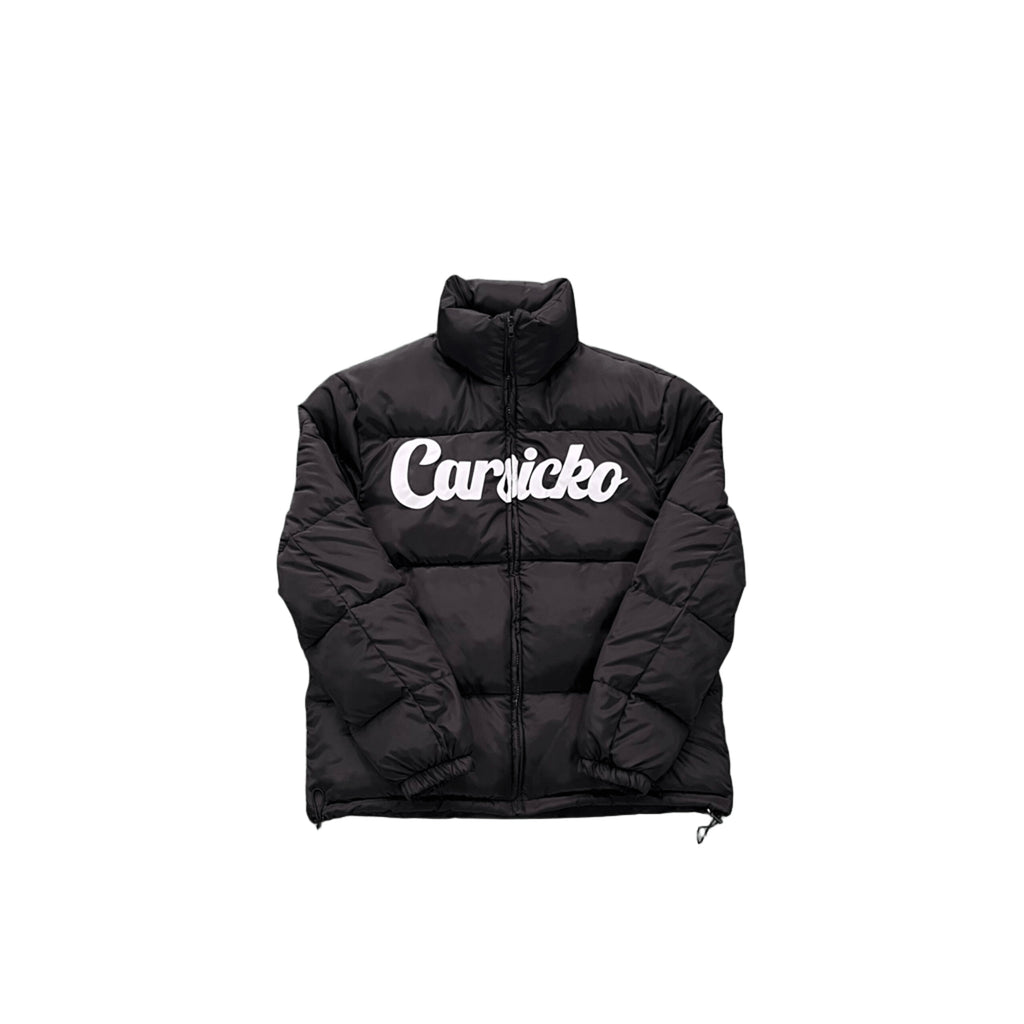 CARSICKO BLACK PUFFER JACKET
