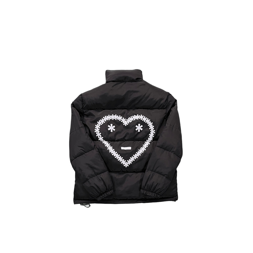CARSICKO BLACK PUFFER JACKET