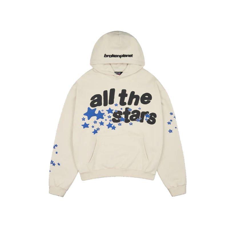 BROKEN PLANET 'ALL THE STARS' IVORY WHITE TRACKSUIT