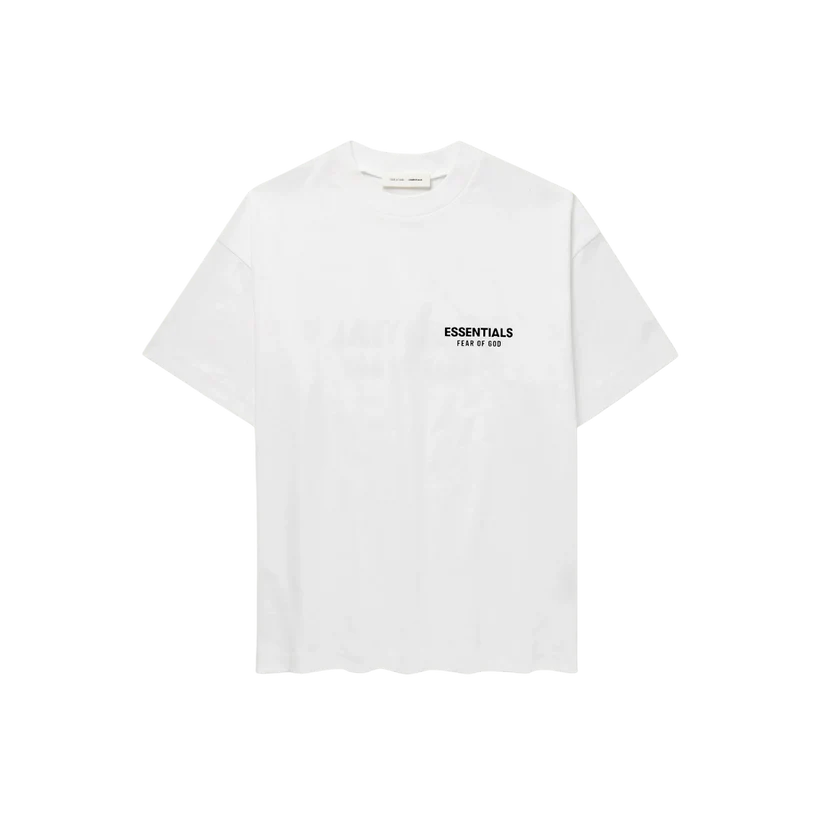 FEAR OF GOD ESSENTIALS WHITE / JET BLACK SHORT SET (SS25)