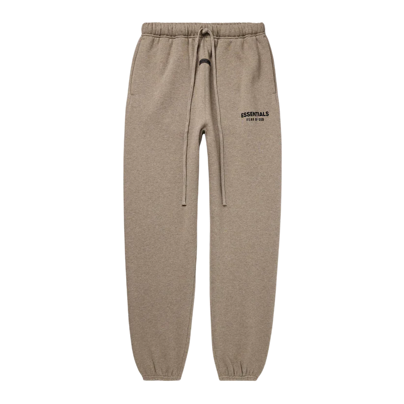 FEAR OF GOD ESSENTIALS HOMESTEAD HEATHER BACK LOGO TRACKSUIT (SS25)