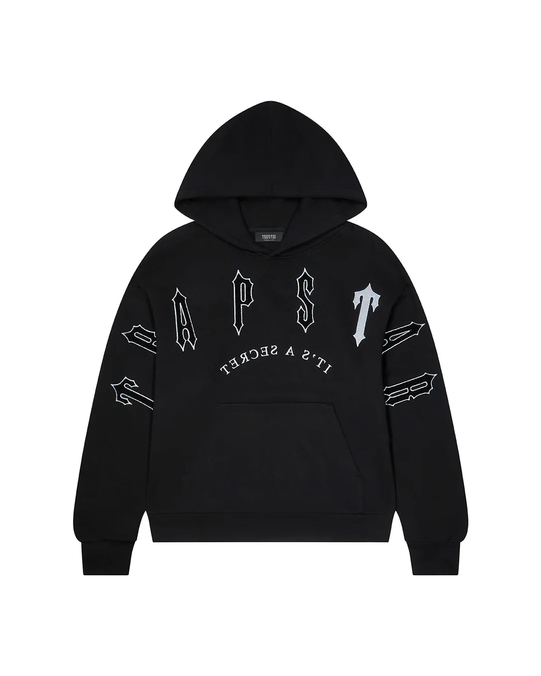 TRAPSTAR IRONGATE ARCH CHENILLE 2.0 TRACKSUIT - BLACK/WHITE